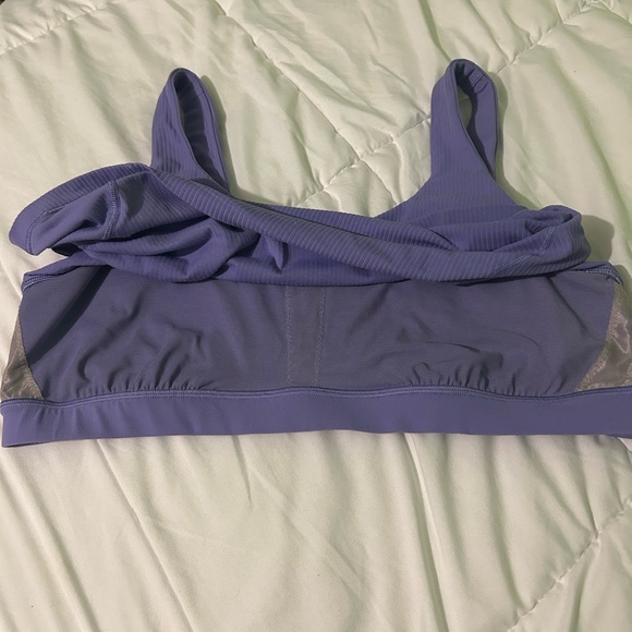 Purple Ribbed Lulu Tank Top - Picture 4 of 5